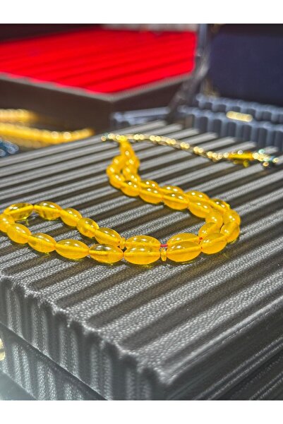 Septemmart Lemon Yellow Alpaca Tasseled Color-Keeping Guaranteed Crimped Ambe...