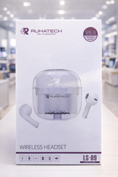 RUHA Elips Ruhatech LS-09 TWS Bluetooth 6.0 Kablosuz Kulaklık