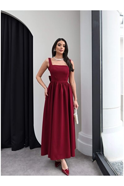 ESRAHELVACI Strappy Back Bow Detail Dress