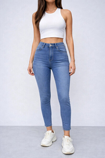 Cool & Sexy Narrow Leg Stretchy Jean Trousers