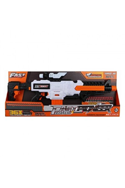 Fast Pioneer Electric gun, toy, with foam bullets, 36 projectiles...