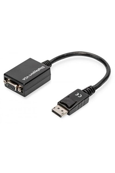 Assmann Cablu DisplayPort VGA HD15 0,15 m AWG28 ecranat 2x