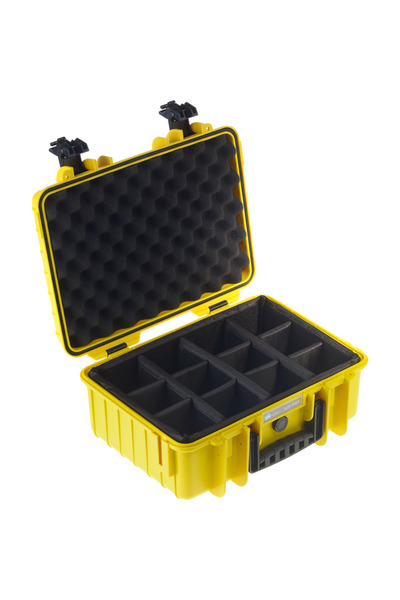 bw Outdoor Cases Type 4000 / Yellow (divider system)