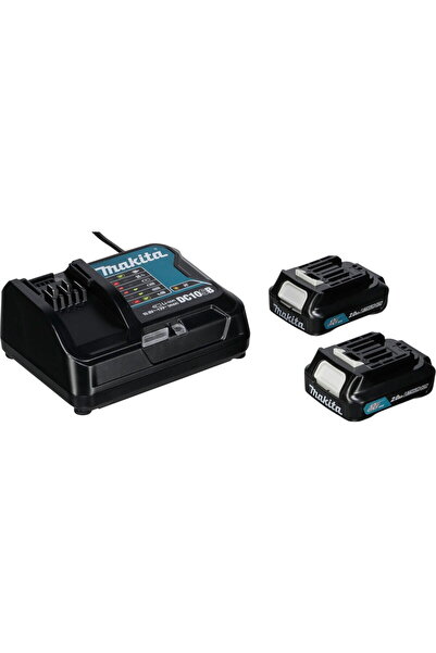 Makita Κιτ Ενέργειας 197658-5 2x BL1021B + DC10SB