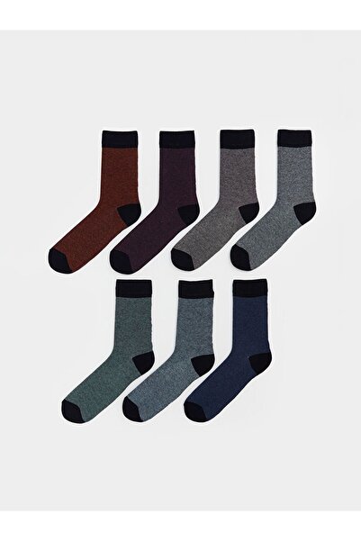 LC Waikiki Striped Men's Socks 7 Pack