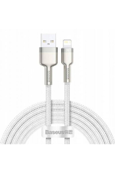 Baseus Cafule Metal Cable 2m, White