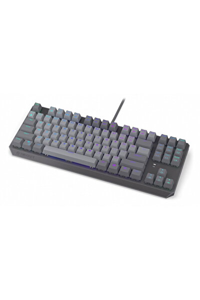 Endorfy Tastatură mecanică Thock V2 TKL, gri, comutatoare roșii, iluminare ARGB