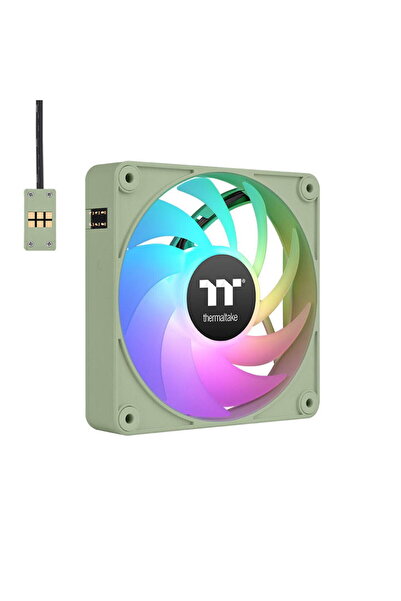 THERMALTAKE Ventilator PC, 12 cm, 3 unități, iluminare multicoloră, 2000 rpm