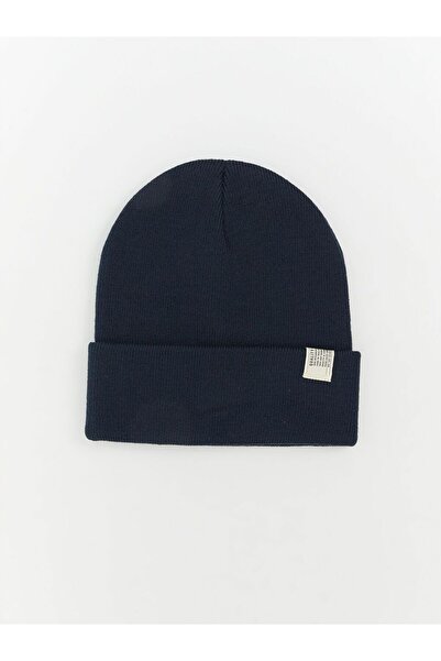 LC Waikiki Label Printed Men's Knitwear Beret