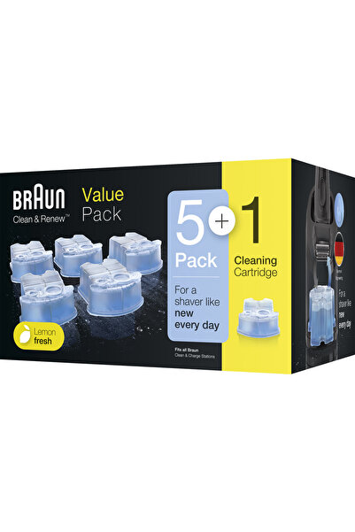 Braun Почистваща касета, 5+1 безплатно