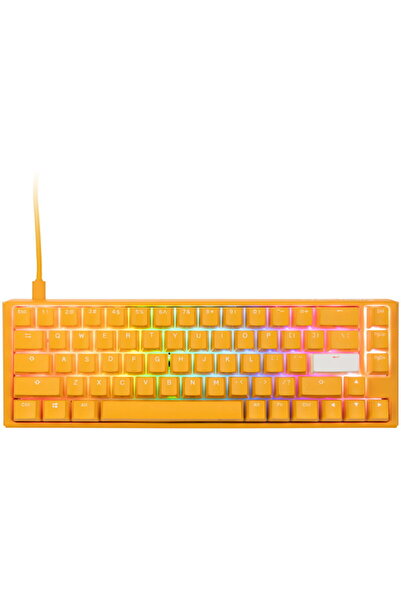 Ducky One 3 Yellow SF RGB LED Gaming Keyboard - MX-Red (US)