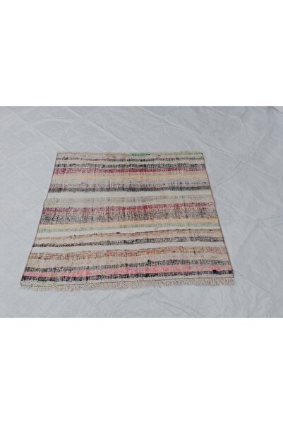 ŞAHMERDANOĞLU 85x95 Cm Adana Toroslardan Harika Kare Küçük Kilim, En Güzel He...