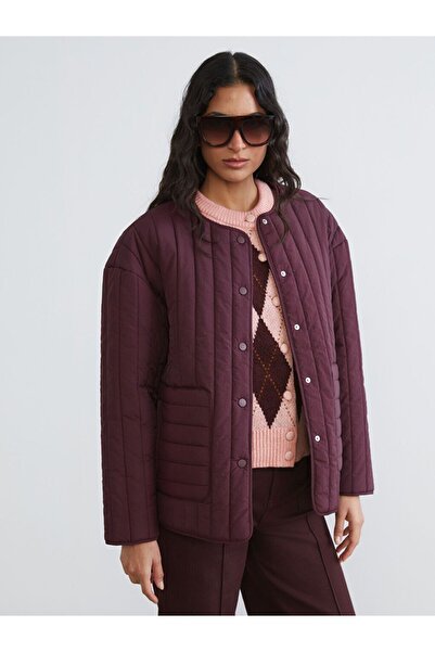 LC Waikiki Crew Neck Oversize Women's Coat