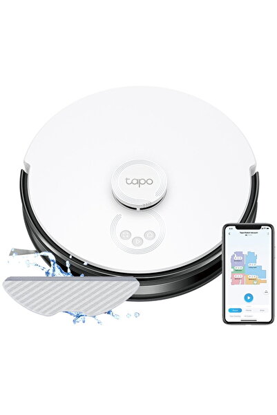 TP-LINK Aspirator robot TAPO RV30 cu mop și navigație LiDAR