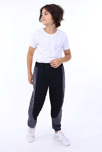 Toontoy Boy's Printed Basic Jogger Sweatpants with Elastic Waistband and Pock...