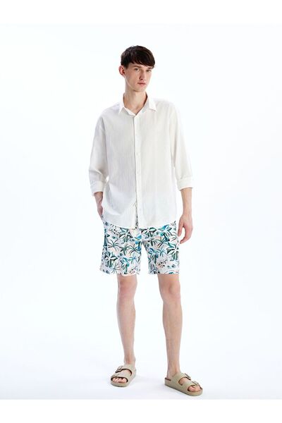 LC Waikiki Short Length Patterned Men's Sea Shorts