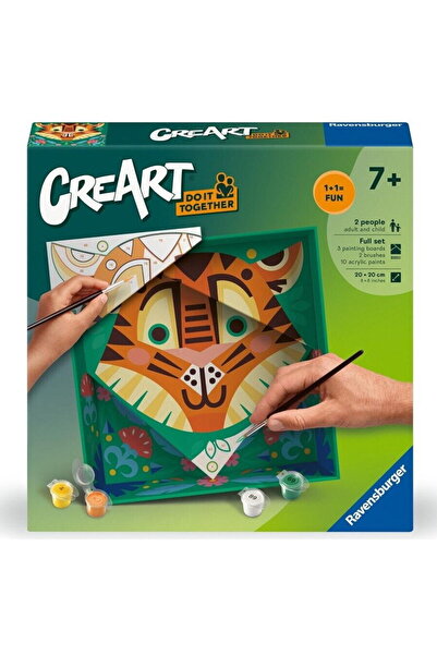 RAVENSBURGER Creative Toy Painting Set CreArt Ravensburger, 30x40cm, acrylic ...
