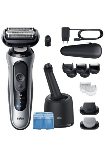 Braun Series 6 Electric Shaver, Silver/Black