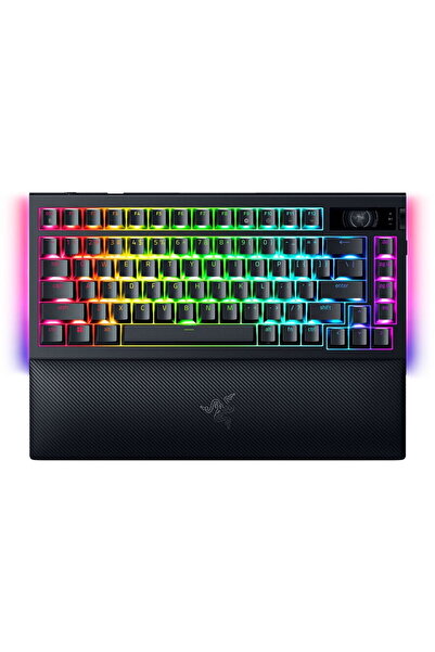 RAZER BlackWidow V4 Pro 75% безжична механична геймърска клавиатура