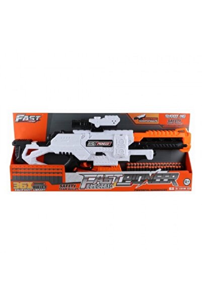 Fast Pioneer Electric toy blaster with foam bullets, 36 projectiles,