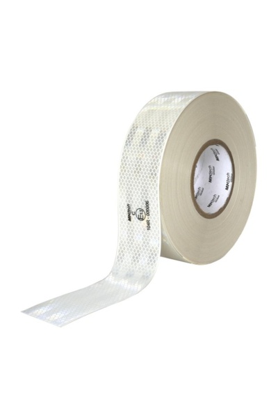 Mega Drive MN TECH Λευκή Ανακλαστική Ταινία 54 MMX 50 M ECE 104