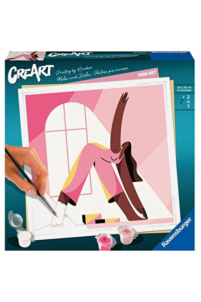 RAVENSBURGER Creative Toy Number Coloring Set, Ravensburger, Yoga, 12+