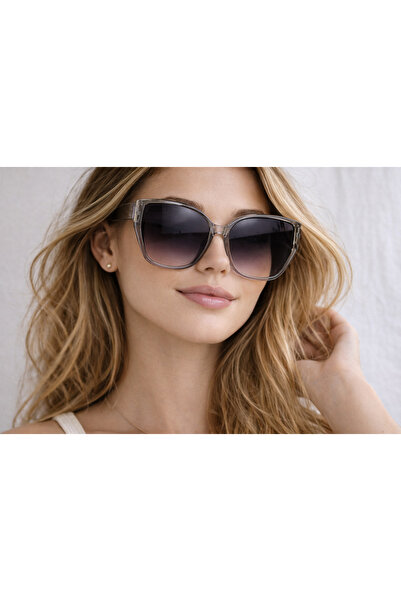Révano Oversized Square Cat-Eye Gradient Sunglasses for Women – Luxury Fashio...