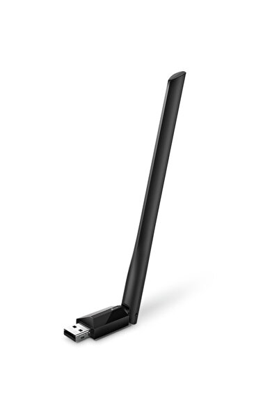 TP-LINK Безжичен USB адаптер с двоен интерфейс, черен