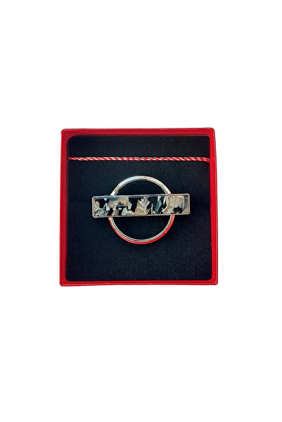 Abundo Elegant martisor brooch, Abstract Galaxy Circle