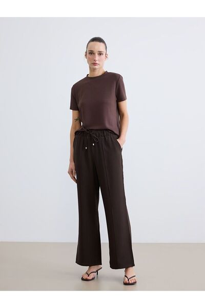 LC Waikiki Women's Trousers with Elastic Waist