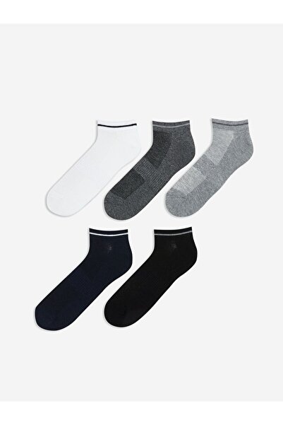 LC Waikiki Men's Booties Socks 5-pack
