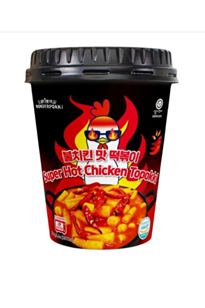 WONDERPOKKI Super Hot Chicken Topokki 120g x 30