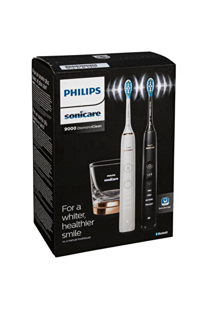 Philips Set de 2 periuțe de dinți electrice sonice DiamondClean 9000