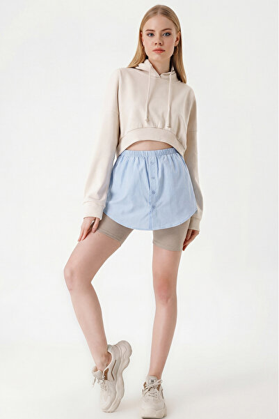 Bigdart 1888 Sweatshirt and Sweater Six Shirt Skirt - Blue