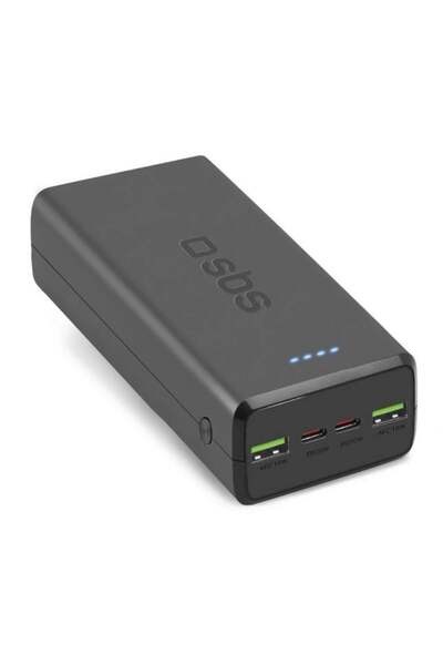 SBS Powerbank 30000mAh 2xUSB-C 2xUSB-A Black TTBB30000PD20K