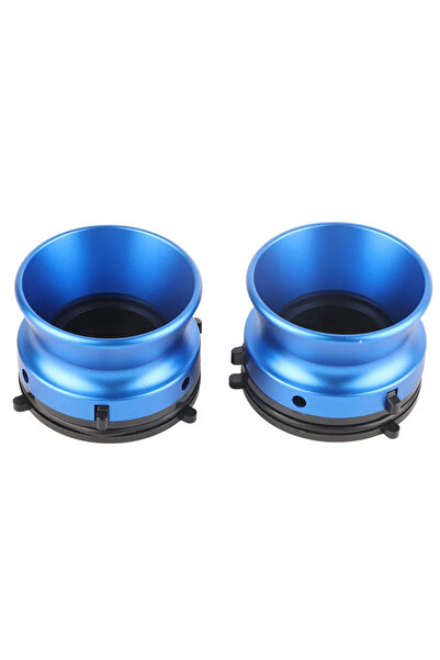 choice2 Blue Aluminum Alloy NAB Hub Adapters 10 Lkable for Reel Tape Recorder...