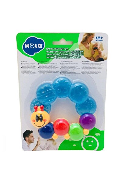 Hola Toys Jucarie bebe pentru dentitie - Omida - Hola