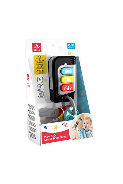 Hola Toys Jucarie Interactiva Chei Auto Bebe Joaca-te Si Porneste