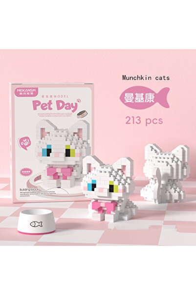 Choice12 لعبة جديدة بدون صندوق JM-218، دمية تيدي هاسكي، لعبة بناء صغيرة الحجم...