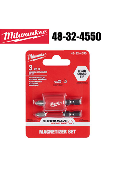 Choice8 48-32-4550 Milwaukee Shkwave PH2 Impact Drill Bits 25mm/50mm/89mm Hea...