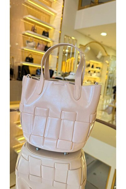 KRISTE BELL Imported mini straw woven bag with long strap - 27202