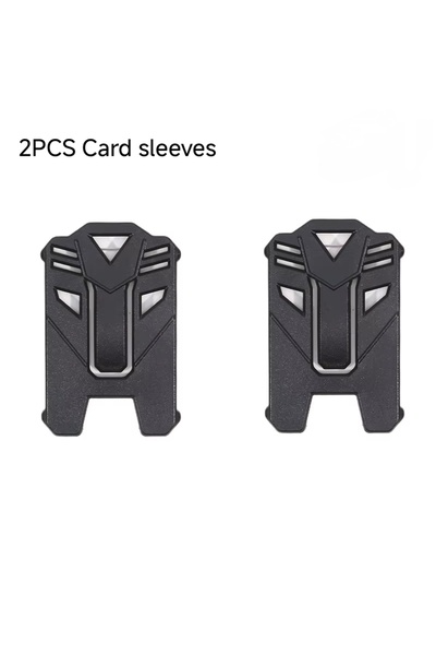 Choice6 Card sleeve-2pcs 1/2 PCS Badge Reel Clip Cover Bus Card Cover Case Re...
