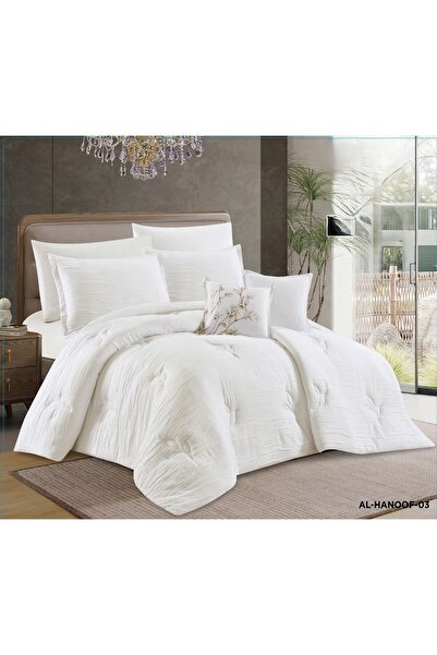 miral Al-Hanouf Double Bed Set, Royal Summer, 8 Pieces: Comfort for you and e...