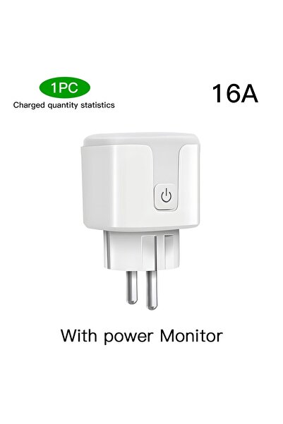 Choice1 16A with power TUYA Smart Plug WiFi Sket EU 16A/20A With Power Monito...