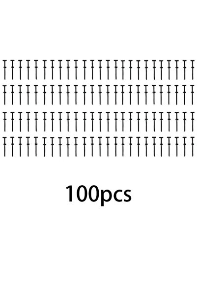 Choice5 100pcs Cable tie buckle fixed through the core nail cable tie buckle ...