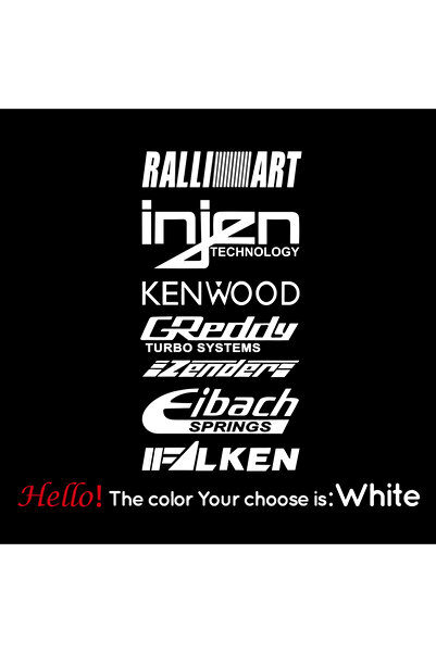 Choice13 ملصق دراجة نارية أبيض مضحك من نوع كينوود، مقاس 21×42 سم، رقم الموديل...