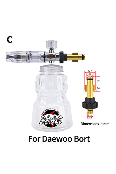 Choice8 لغسالة الضغط Daewoo Bort، فوهة رغوة من الألومنيوم، صانع رغوة غسيل الس...