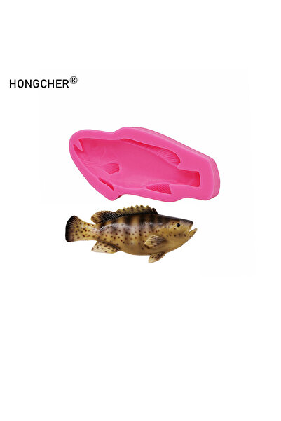 Choice3 Pink Silicone Fish Mold - Food Safe Cholate Candy Fondant Ice Mold Fl...
