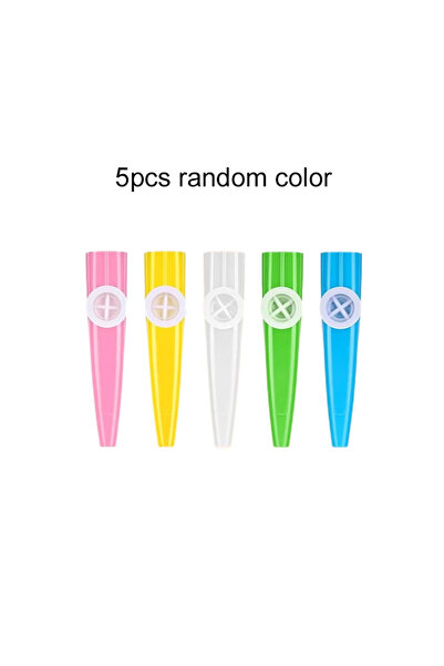 Choice1 5pcs random color 2~20pcs Plastic Kazoo Portable Musical Instrument S...