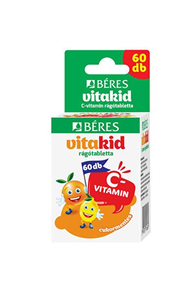Béres Chewable tablets vitamin C 50 mg Beres Vitakid 60 pcs